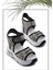Platin Çizgili Kadın Sandalet K05026200109 1