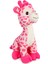 Oyuncak Peluş Zürafa 35 cm Pembe 2