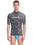 Rash Guard Man T-Shirt Black - Orange-M - No:3 1