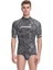 Rash Guard Man T-Shirt Black - Orange-M - No:3 4
