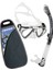 Penta - Alpha Maske Şnorkel Set Clear - Blue 4