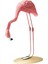 Reçine Flamingo Heykelcik Heykel Heykel Dekor Kafası Aşağı 8.5CMX14CM (Yurt Dışından) 4