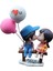 Araba Pano Süslemeleri, Şekil Heykeli, Balon Süsü, Aksiyon Figürü Mavi Pembe (Yurt Dışından) 2