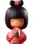 Koleksiyonluk Için Kokeshi Doll Bayanlar El Sanatları (Yurt Dışından) 2