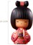 Koleksiyonluk Için Kokeshi Doll Bayanlar El Sanatları (Yurt Dışından) 5