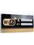 Wifi Işaret Aynası El Yazısı Hesap Şifresi 10CM × 20CM (Yurt Dışından) 2