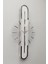 Stylish Desıgn-Aynalı-65 cm -Pıllı Led-Sessiz Mekanizma-Asse 1