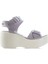 Kadın Hakiki Deri Dolgu Topuklu Comfort Günlük Sandalet (36-40) 24Y 2313101Y Z 1