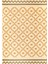 Tekno Trust Dikdörtgen Soft Kilim - Sarı - 160 x 230 cm Pamuk Polyester Sarı Makine Halısı Salon / Oturma Odası D 2