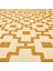 Tekno Trust Dikdörtgen Soft Kilim - Sarı - 160 x 230 cm Pamuk Polyester Sarı Makine Halısı Salon / Oturma Odası D 3