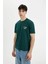 Erkek T-Shirt Koyu Yeşil C5672AX/GN650 2