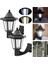 2pcs Güneş Güverte Işıkları Çit Direği Veranda Havuz Merdivenleri Basamak ve Yollar Hava Koşullarına Dayanıklı LED (Yurt Dışından) 5