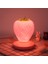 Dokunmatik Kısılabilir LED Gece Lambası Silikon Çilek Nightlight USB Başucu Lambası Bebek Odası Dekorasyon Için Beyaz (Yurt Dışından) 5