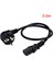 Ab Güç Kablosu Euro Tipi F Schuko Fiş Iec C13 Pc Bilgisayar Monitörü Yazıcı Tv Için Güç Kaynağı Kablosu (0.6 M, Ab Tak) (Yurt Dışından) 5