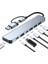 USB C Hub Ayırıcı 7'si 1 Arada USB Genişletici, 4 USB Bağlantı Noktalı Pc Dizüstü Bilgisayar/telefonlar ve Daha Fazla Cihaz Için 2 USB C Bağlantı Noktası (Yurt Dışından) 2