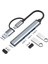 4'ü 1 Arada USB 3.0 Hub Tip C'den USB 3.0x1 + USB 2.0x3 - Windows Için 5gbps Veri Aktarımı, Pc, (Yurt Dışından) 2