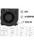 12032 Klp1 Yükseltme Soğutma Fanı 12 W 24 V 4100 Rpm Turbo Üfleyici Fanlar 3D Yazıcı Parçaları (Yurt Dışından) 1