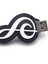 USB 2.0 Flash Sürücü Pendrive USB Stick Flash Sürücü Thumbdrive Mini Note Siyah+Beyaz (8gb) (Yurt Dışından) 5
