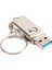 Metal USB 3.0 Flash Sürücü Kalem Sürücüsü Pendrive Anahtarlıklı USB Stick Flash Sürücüsü Başparmak Sürücüsü Td Fatty (128GB) (Yurt Dışından) 1