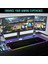 Oyun Mouse Pad Rgb Büyük Mouse Pad Oyun Oyuncu Büyük Mouse Pad Bilgisayar Mouse Pad LED Arka Işık Yüzey Mouse Pad Klavye Masa Pedi (800X300X4MM) (Yurt Dışından) 5