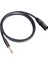 6.35 mm 1/4 Inç Erkek Xlr Erkek Ses Stereo Mikrofon Kablosu - Erkek Xlr Erkek Dengeli Hoparlör Mikrofon Kablosu, 3 Metre (Yurt Dışından) 5