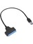 USB 3.0 - 2,5 Inç Sata Sabit Sürücü Adaptör Kablosu Sata - USB 3.0 Dönüştürücü-Siyah (Yurt Dışından) 5