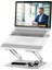 Dizüstü Bilgisayar Standı, Isı Havalandırmalı Taşınabilir Katlanabilir Ayarlanabilir Dizüstü Bilgisayar Standı, Ergonomik Bilgisayar Standı Yükseltici, 10 Inç Yuka (Yurt Dışından) 2