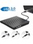 Harici CD DVD Sürücüsü USB 3.0 Tip C Bağlantı Noktası Ince Taşınabilir Harici CD DVD Yazıcı Yüksek Hızlı Veri Aktarımı USB Optik Sürücüler (Yurt Dışından) 2