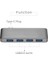 Usb3.0 Hub Tip-C 4 Bağlantı Noktalı 5 Gbps Usb-C Hub Adaptörü USB 3.0 Dizüstü Bilgisayar Aksesuarları Bilgisayar Için (Yurt Dışından) 2