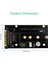 Ek Kartlar M.2 Ssd'den U2 Adaptörüne Nvme M2 SSD U2 Adaptör Kartı Anahtarı M Genişletme Kartı (Yurt Dışından) 2