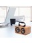 Pro Table Ahşap Bluetooth Hoparlör Bluetooth 4.1 Mikrofonlu Çift Hoparlör/3.5mm/aux-In/tf Kart Soketi Siyah (Yurt Dışından) 2