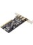 Pcı-E 3 Bağlantı Noktaları 1394A 1394B Firewire 800 Genişletme Kartı Pcı-Express Denetleyici Adaptör Kartı Masaüstü Bilgisayar Için (Yurt Dışından) 3