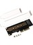 M2 - Pci-E 1x Genişletme Kartı M.2 Sabit Disk - SSD Kart Okuyucusu Için Nvme M2 Protokolü Için 2280 2260 2242 2230 (Yurt Dışından) 1