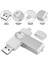 USB Flash Sürücü 64G Otg+Usb3.0 Mini Taşınabilir Yüksek Hızlı Memory Stick, Android Cihazlar/pc/tablet/u Disk Için Beyaz (Yurt Dışından) 2