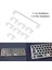 Mekanik Klavye Cherry Mx Anahtarı Pcb Monteli Kiraz Sabitleyici Şeffaf Şeffaf Kılıf 6.25U Değiştirici Anahtar Sabitleyici (Yurt Dışından) 5