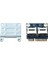 Dizüstü Bilgisayar Için 2 SSD HDD Çift Mikro Sdhc Sdxc Tf'den Mini Pcıe Hafıza Kartı Okuyucu Mpcıe'ye 2 Mini Sdcards Mini Pci-E Adaptörü (Yurt Dışından) 2