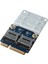 Dizüstü Bilgisayar Için 2 SSD HDD Çift Mikro Sdhc Sdxc Tf'den Mini Pcıe Hafıza Kartı Okuyucu Mpcıe'ye 2 Mini Sdcards Mini Pci-E Adaptörü (Yurt Dışından) 4