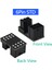 2 Adet Atx 6pin Dişi 6pin Erkek 180 Derece Açılı Güç Adaptörü Dönüştürücü Masaüstü Bilgisayarlar Için Görüntü Kartı (Yurt Dışından) 2