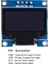 5 Adet 0.96 Inç OLED Modülü 128X64 Beyaz Sürücü Iıc Seri Ekran Devre Kartı Modülü, Beagle Kemik Siyah (Yurt Dışından) 3