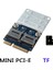 Dizüstü Bilgisayar Için 2 SSD HDD Çift Mikro Sd Sdhc Sdxc Tf'den Mini Pcıe Hafıza Kartı Okuyucu Mpcıe'ye 2 Mini Sdcards Mini Pci-E Adaptörü (Yurt Dışından) 3