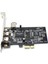 Pcıe 3 Bağlantı Noktalı 1394A Firewire Genişletme Kartı, Pcı Express 1x - Masaüstü Bilgisayar Için Ieee 1394 Adaptör Denetleyicisi, Dv Bağlantısı (Yurt Dışından) 4
