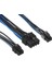 Pro Tower / Power G5 15 Inç (38 Cm) Için Çift Mini 6 Pin - 8 Pin Pcı Express Ekran Kartı Güç Adaptörü Kablosu (Yurt Dışından) 3
