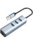 USB C Hub Splitter Ethernet RJ45 Gigabit Ethernet Adaptörü Ücretsiz Sürücü Usb-C Splitter Çoklu Bağlantı Noktası USB 3.0 Bağlantı Noktaları Dizüstü Bilgisayar Için (Yurt Dışından) 5