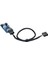 Anakart 9pin USB Başlığı 2 Erkek Adaptör Kartı Usb2.0 9pin Çift 9pin Konnektör Splitter (Yurt Dışından) 4