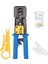 Çok Fonksiyonlu RJ45 Crimper Ağ Aracı Pense 6p 8p Kablo Ethernet Ağ Crimper Kesici Striptizci Pense Seti (Yurt Dışından) 1