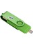 16 GB Renkli USB 3.0 Flash Sürücü Otg Pendrive Mikro USB Sopa Harici Depolama Memory Stick Android Için Yeşil (Yurt Dışından) 3