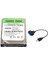 Sata Adaptör Kablosu ile 500G HDD 2.5 Inç Dizüstü Bilgisayar Sabit Disk Sürücüsü Sata 3.0 5400-7200RPM Dizüstü Dizüstü Bilgisayar Için Sabit Disk (Yurt Dışından) 1