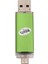 128 GB Renkli Metal Kasa USB 3.0 Flash Sürücü Otg Pendrive Mikro－usb Sopa Harici Depolama Memory Stick Android Yeşil (Yurt Dışından) 5