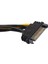 5 Adet 20CM Sata 6pin Görüntü Kartı Güç Kablosu Sata 15PIN 6pin Pcıe Pcı-E Pcı Express Adaptör Güç Uzatma Kablosu (Yurt Dışından) 4