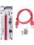 VER008S Pcı-E Yükseltici Kart 3 In 1 4pin Sata 6pın Pcıe Adaptörü Usb3.0 Genişletici Pcı Express 1x 16X 008S Btc Madenci Madencilik Için (Yurt Dışından) 1